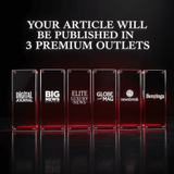 PR Launch Pack: 3x Google-Indexed Article